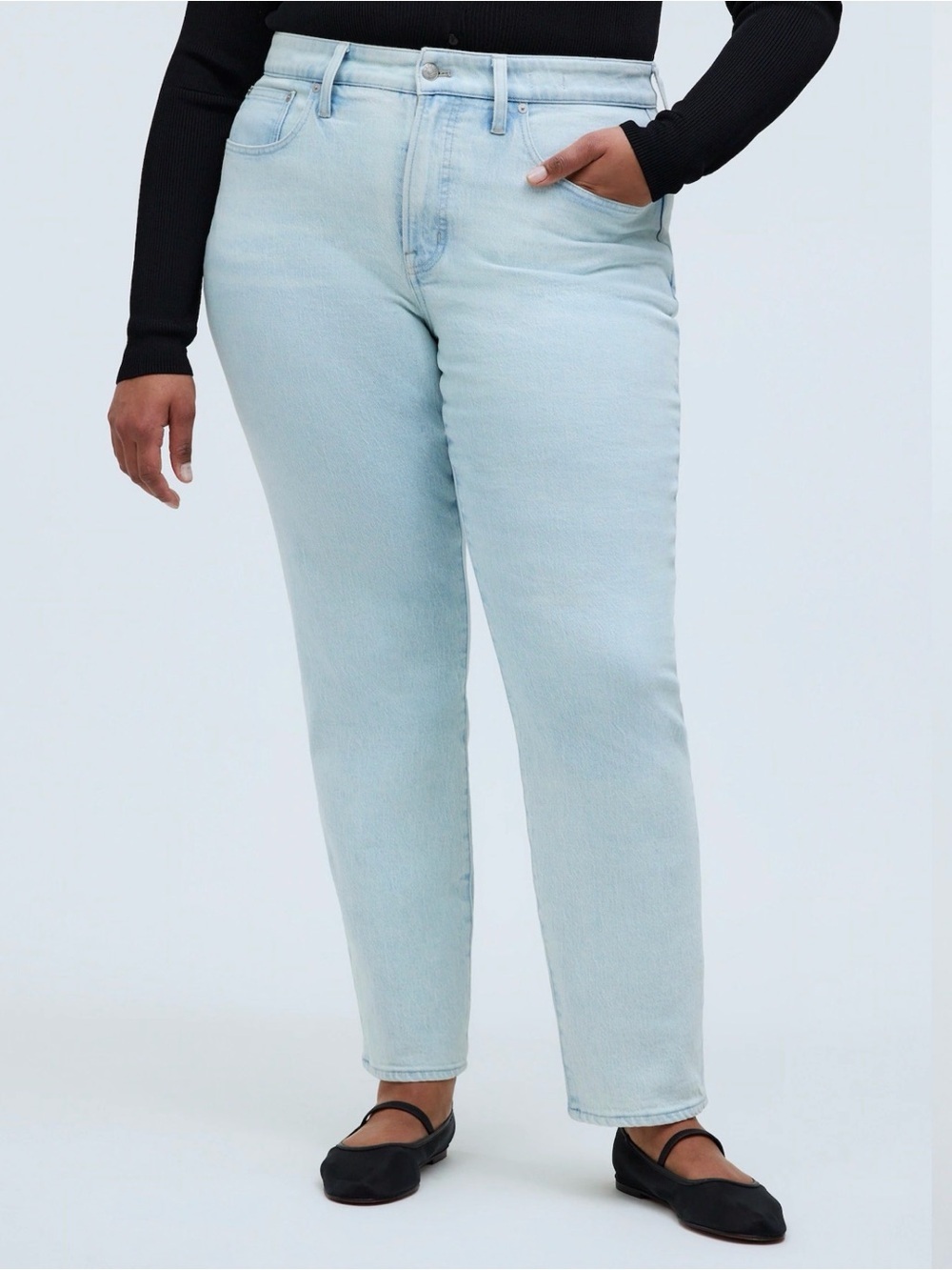 Madewell The Plus Curvy Perfect Vintage Jean Chesthunt Wash Size 33
